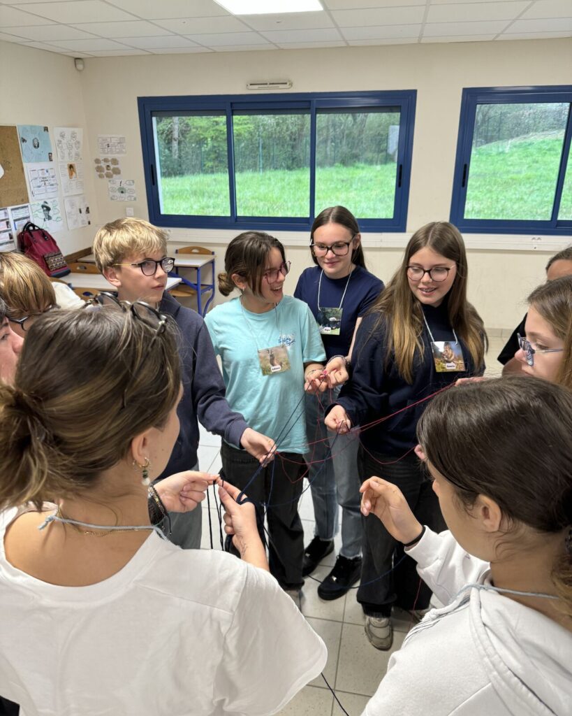 A middle school class is conducting an experiment